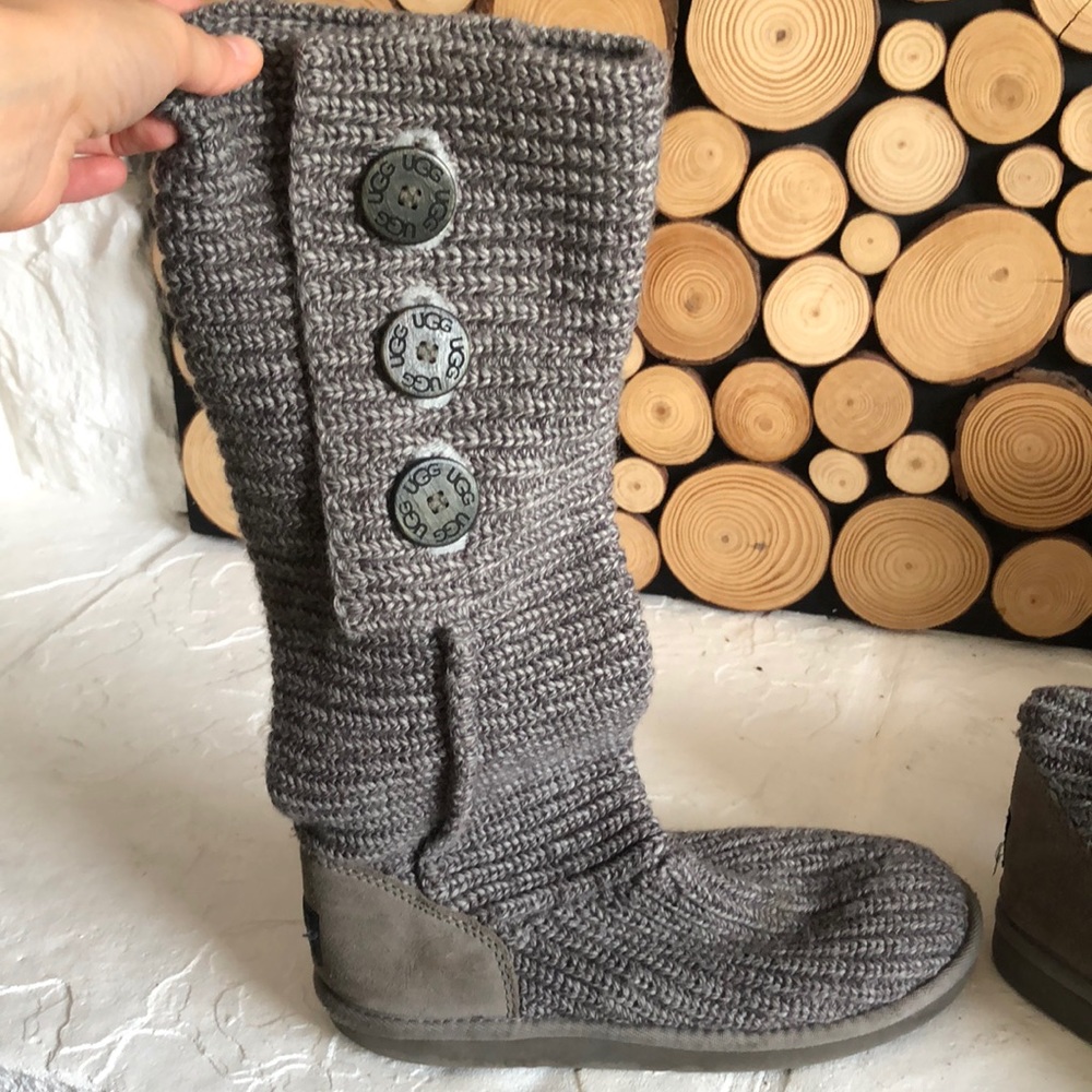 Knit UGG boots!
